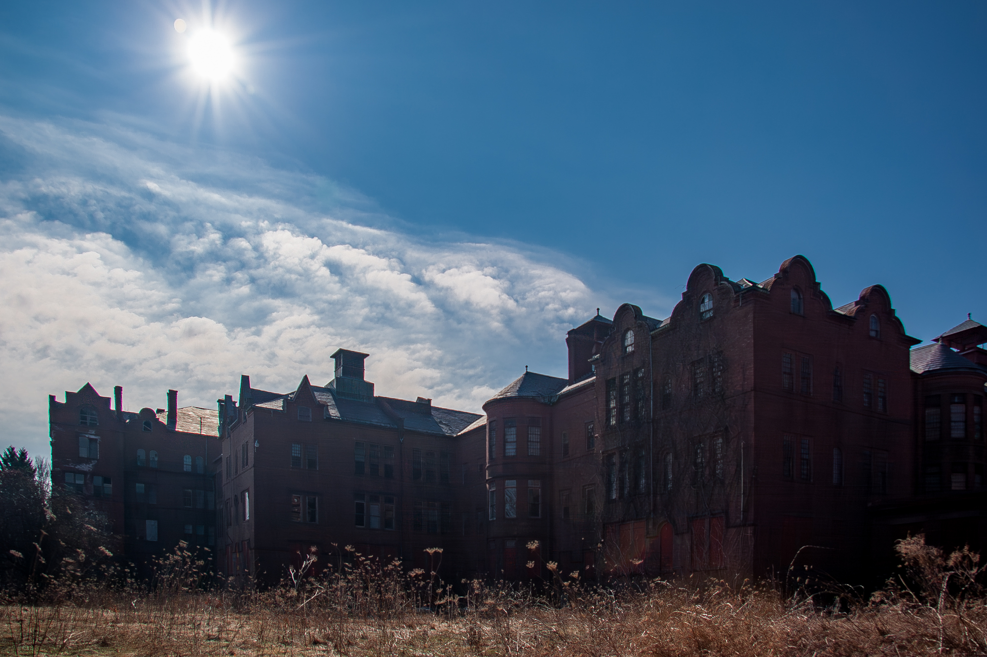 Northampton State Hospital northern kirkbride wings.