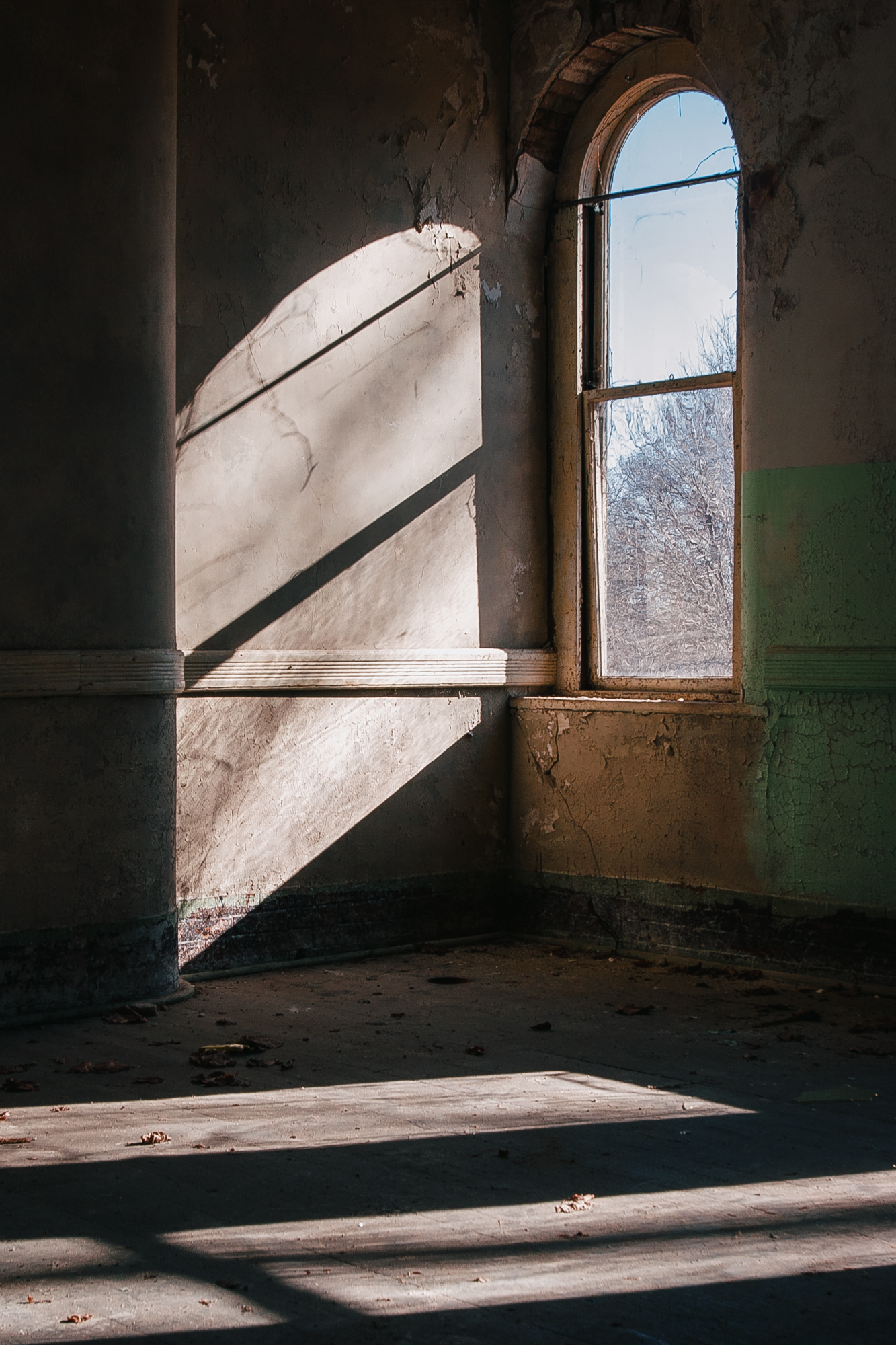 Northampton State Hospital interior.