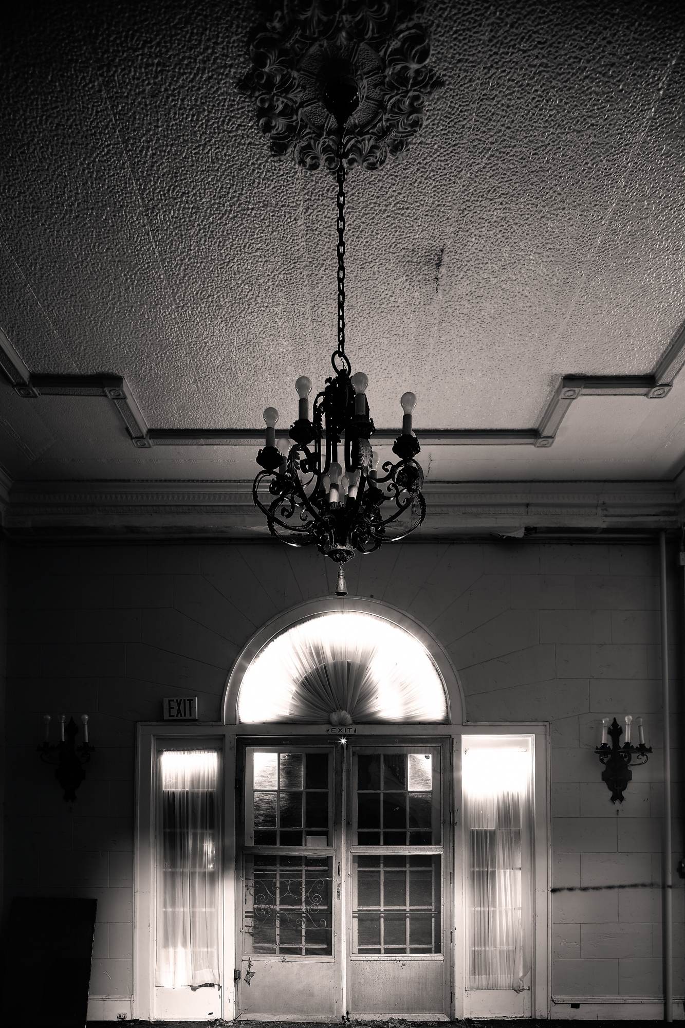 Lobby of the Adler Hotel.