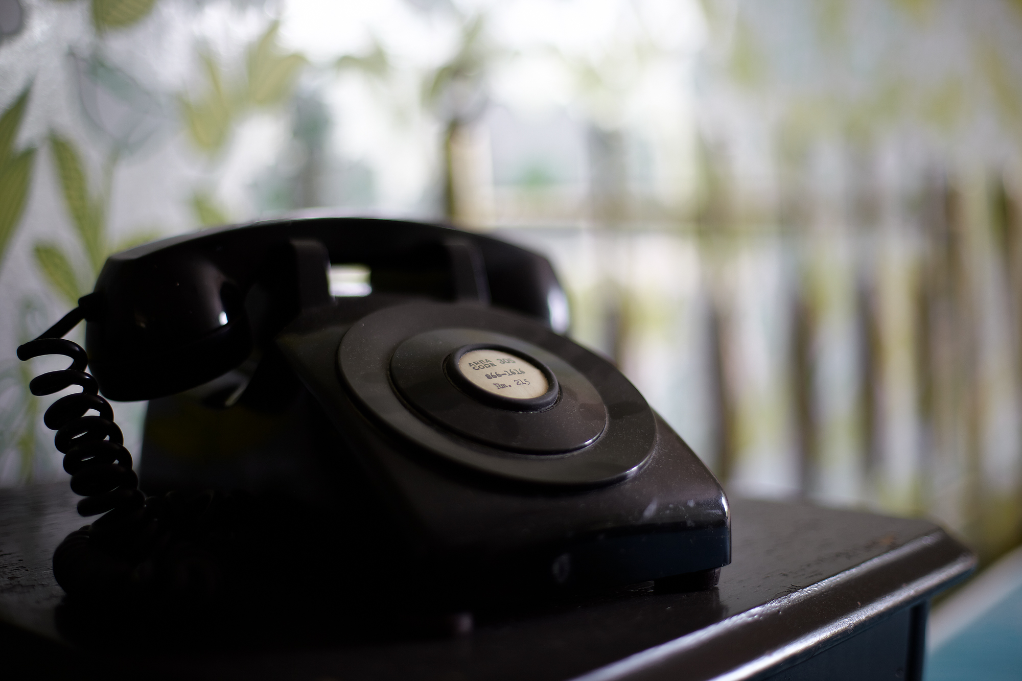 Telephone at the Adler Hotel.