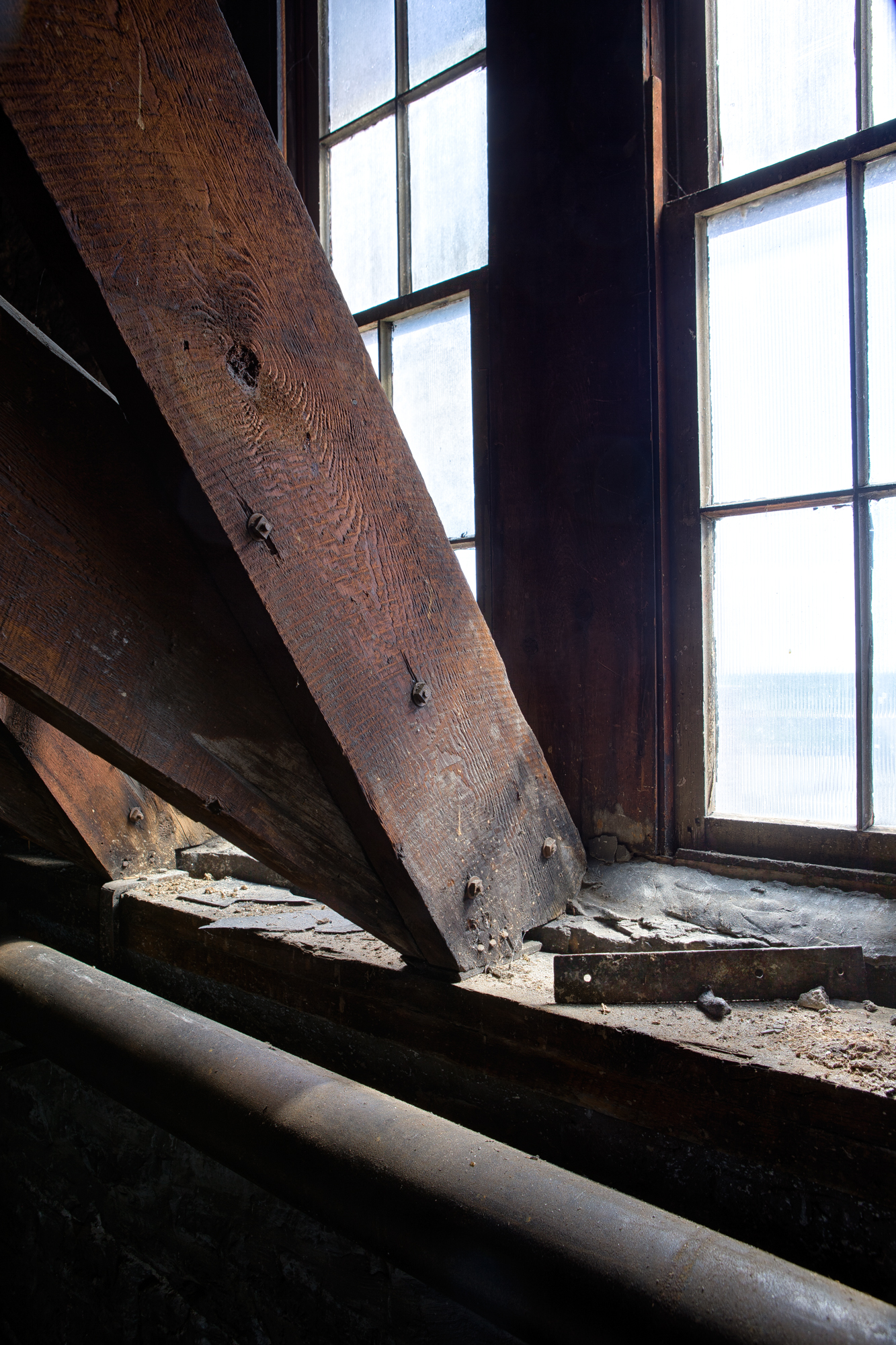 Attic of Buffalo State Hospital
