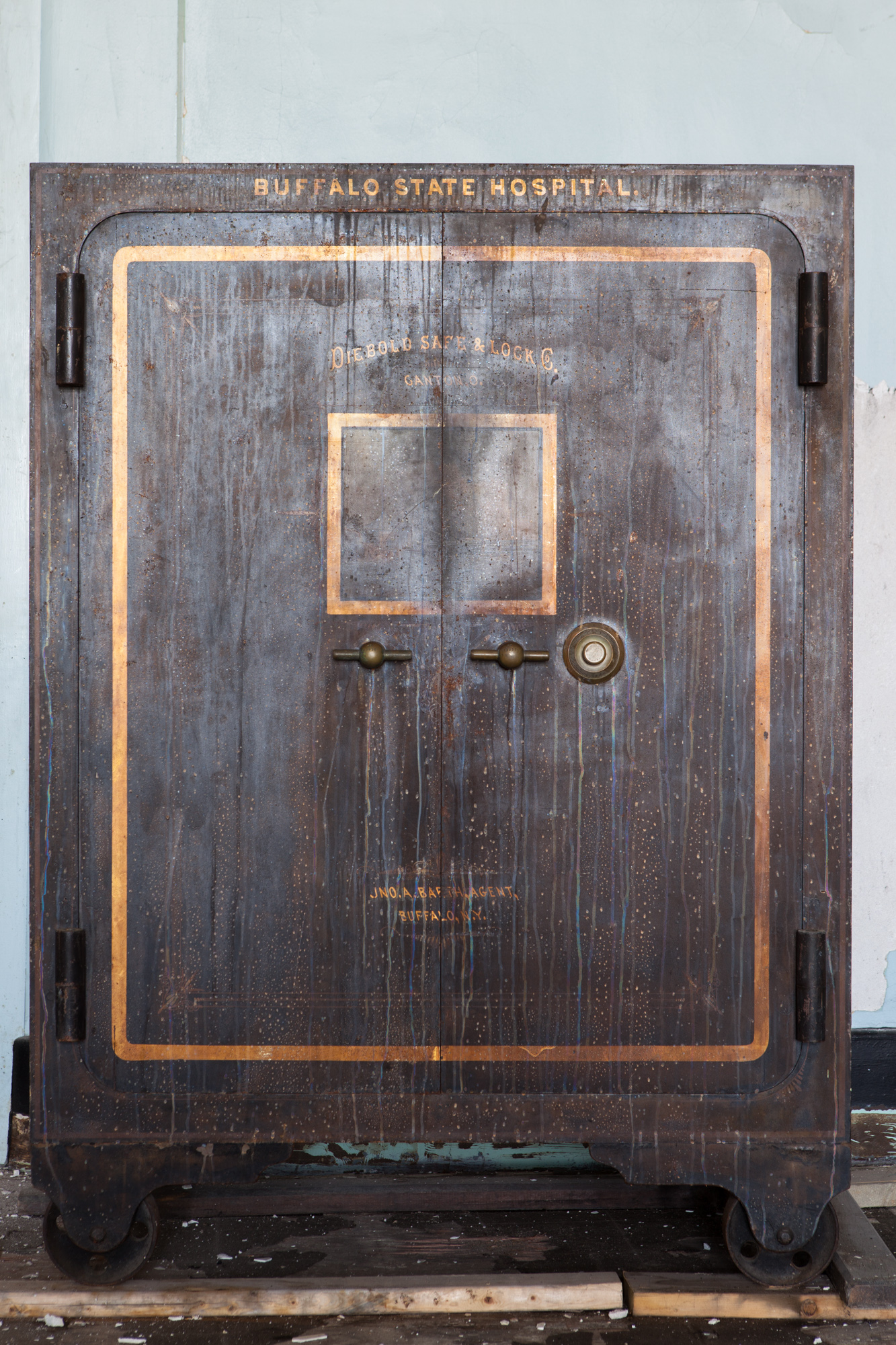 Safe at Buffalo State Hospital.