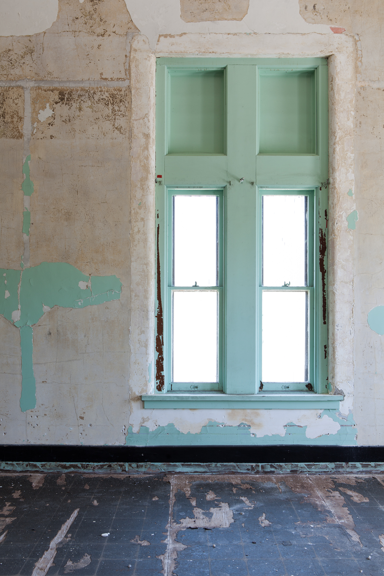 Windows at Buffalo State Hospital.