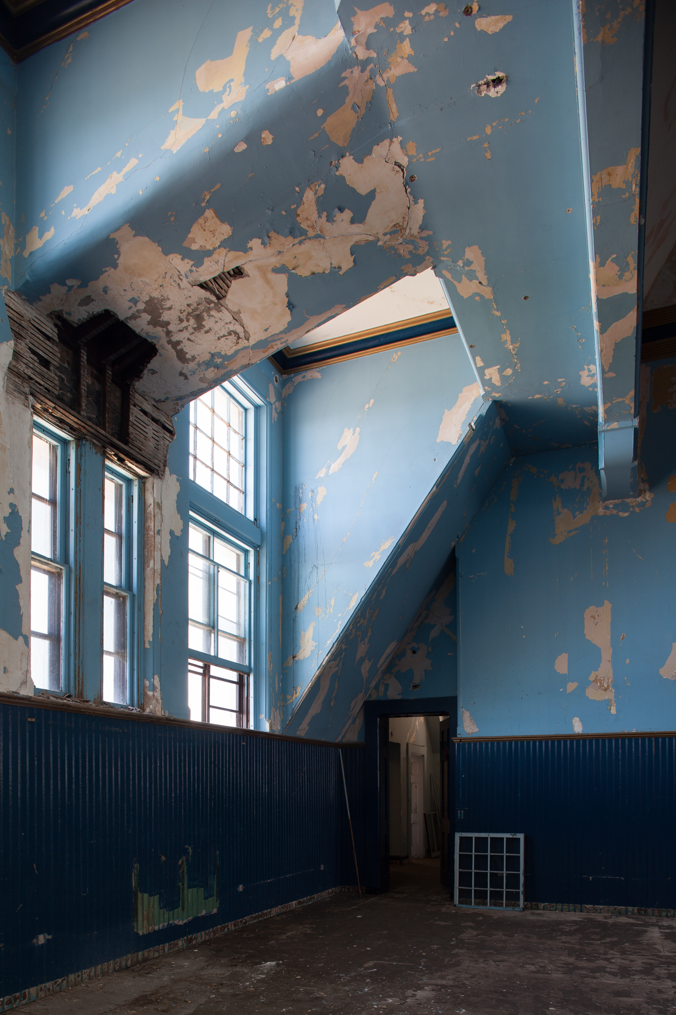 Theater at Buffalo State Hospital.