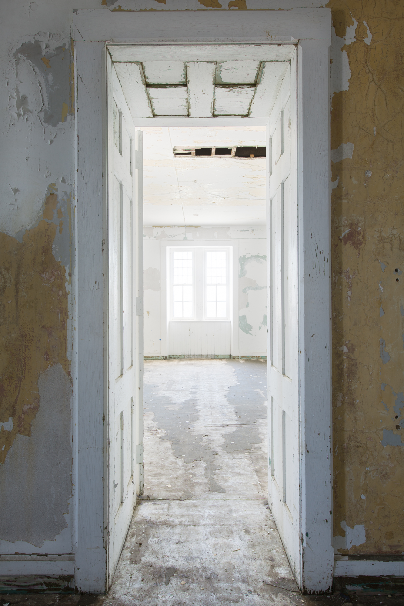Doorway at Buffalo State Hospital.