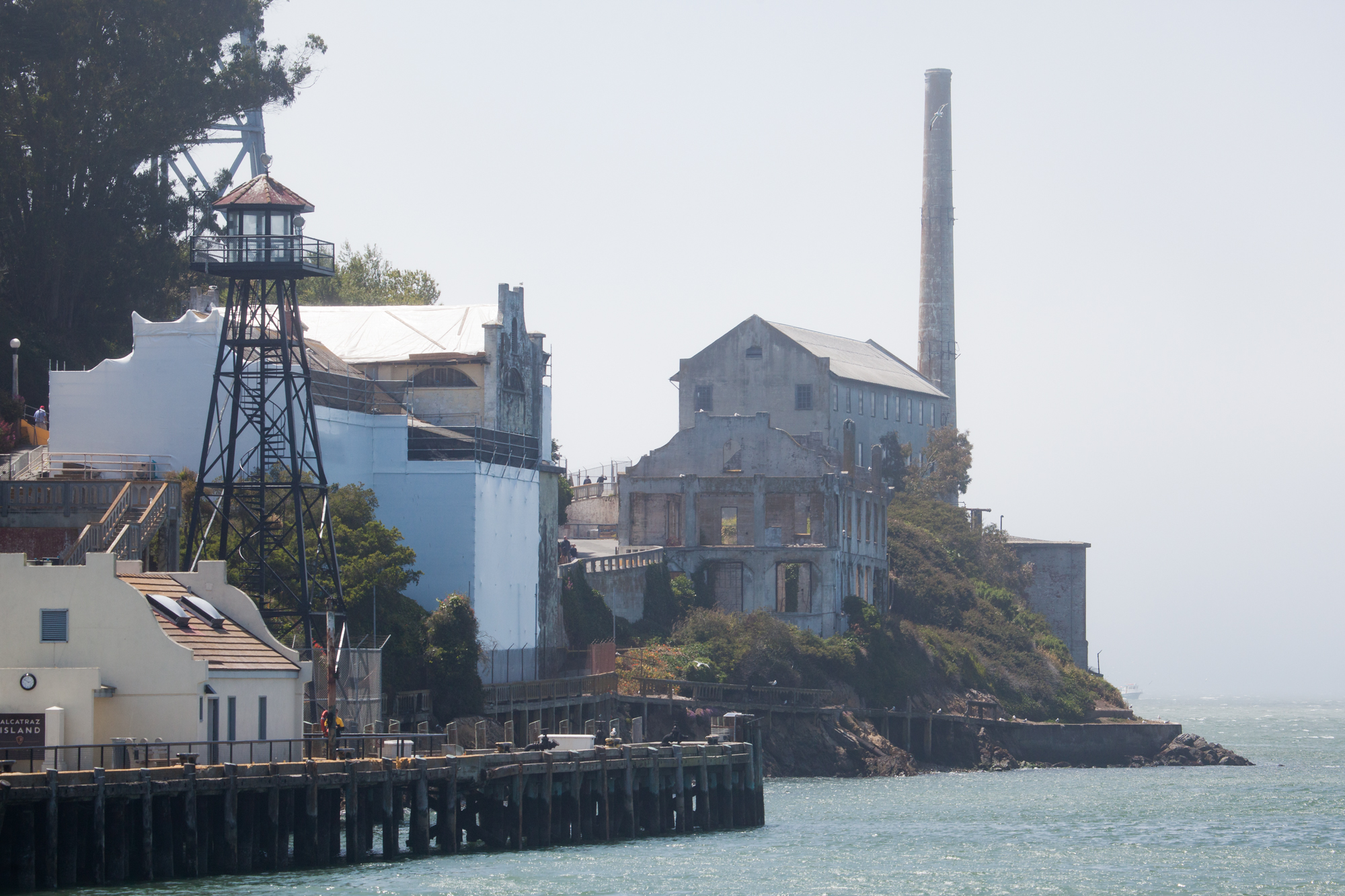Dock at Alcatraz Island