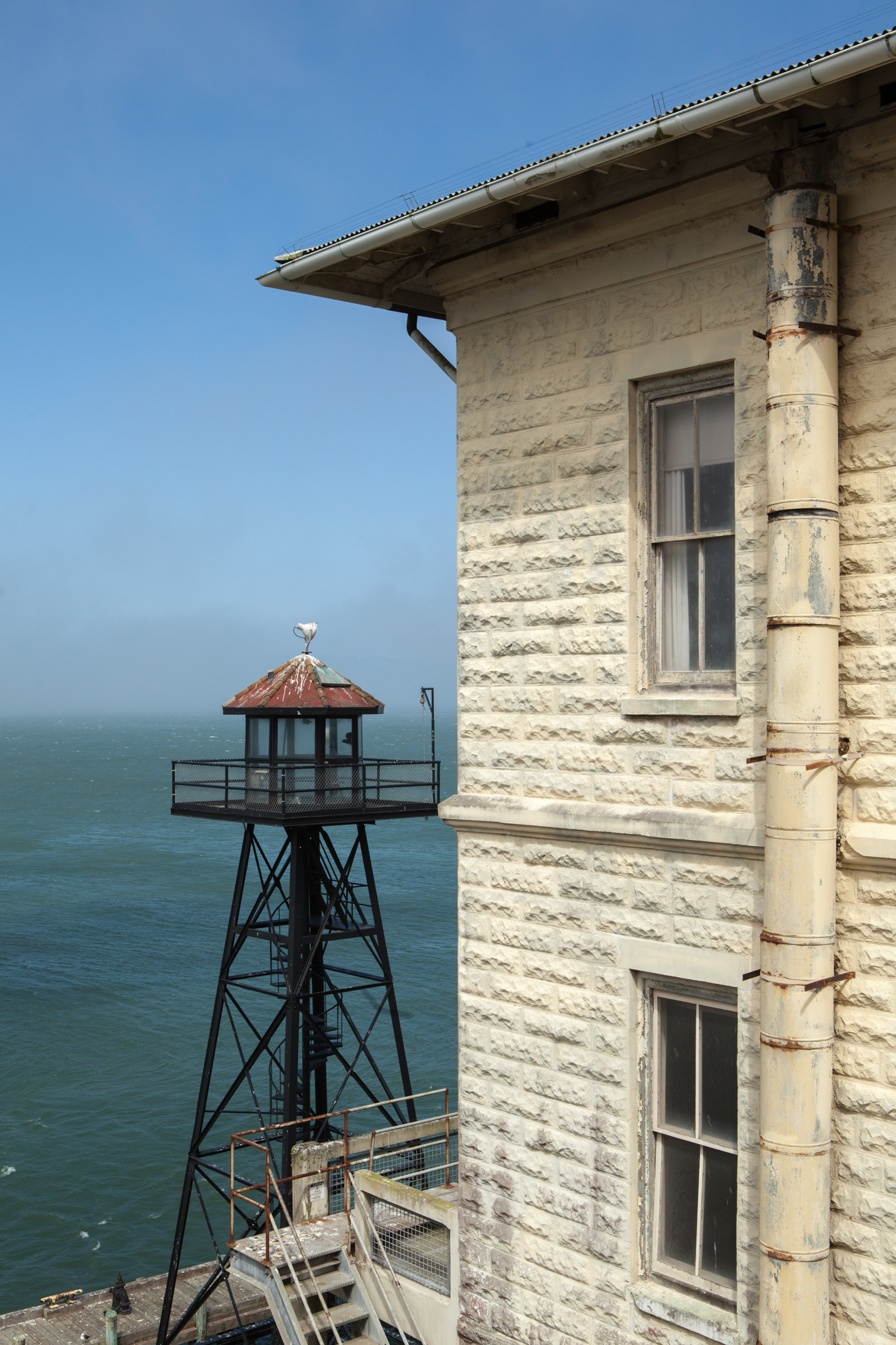 Watch tower at Alcatraz Federal Penitentiary