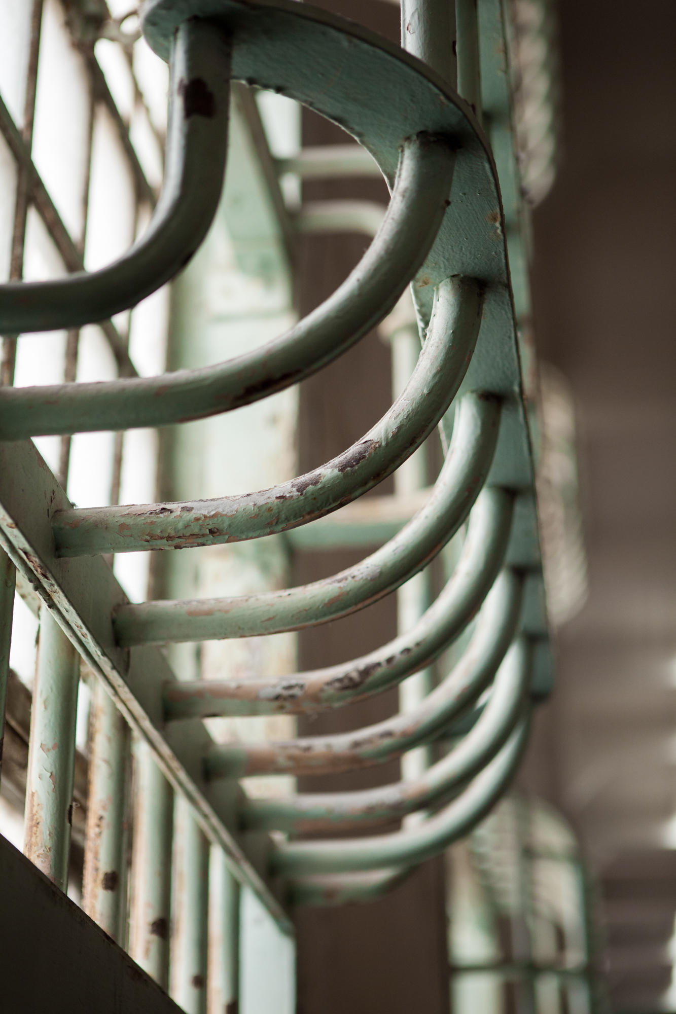 Window bars at Alcatraz Federal Penitentiary