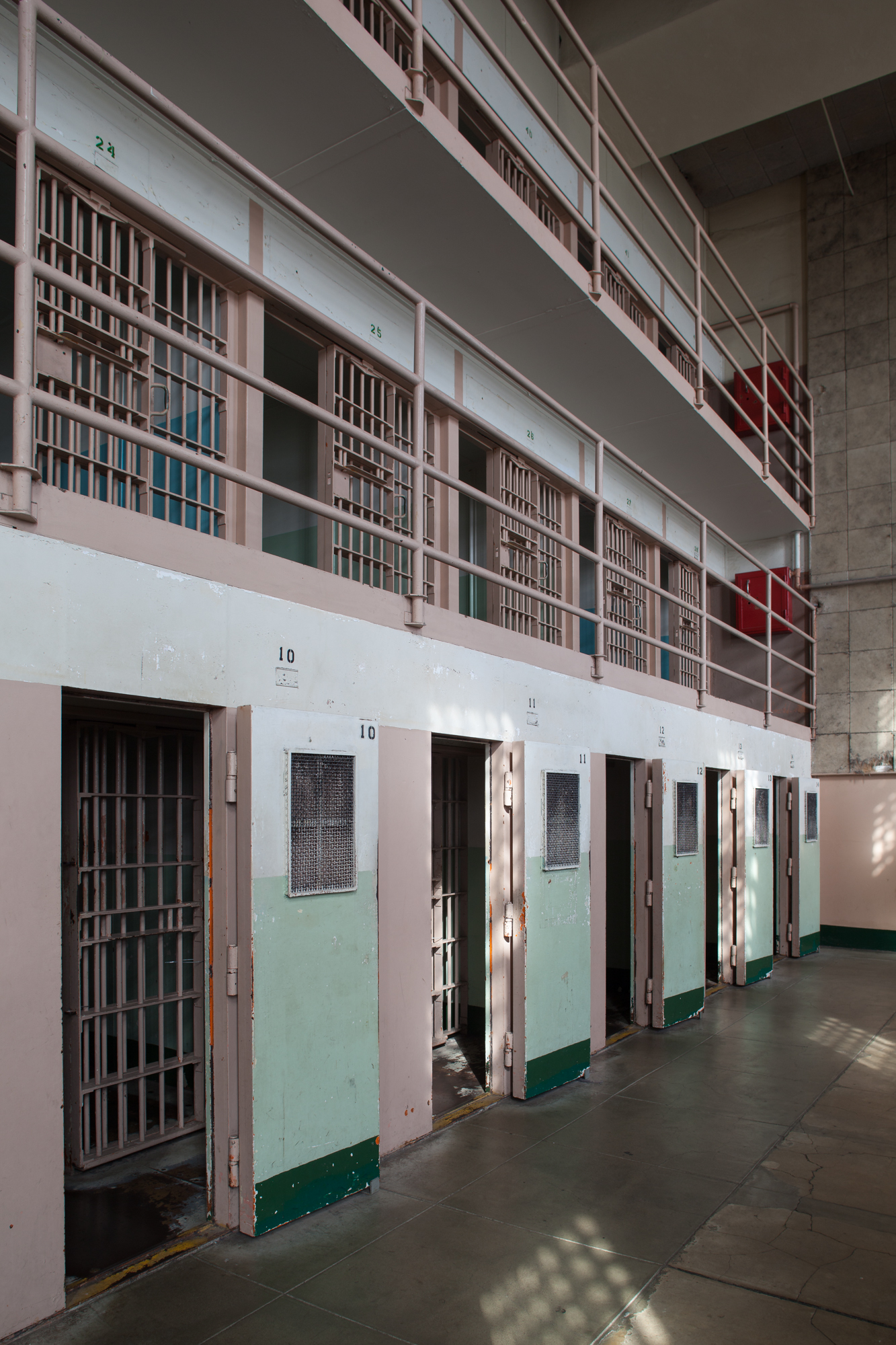 The hole at Alcatraz Federal Penitentiary