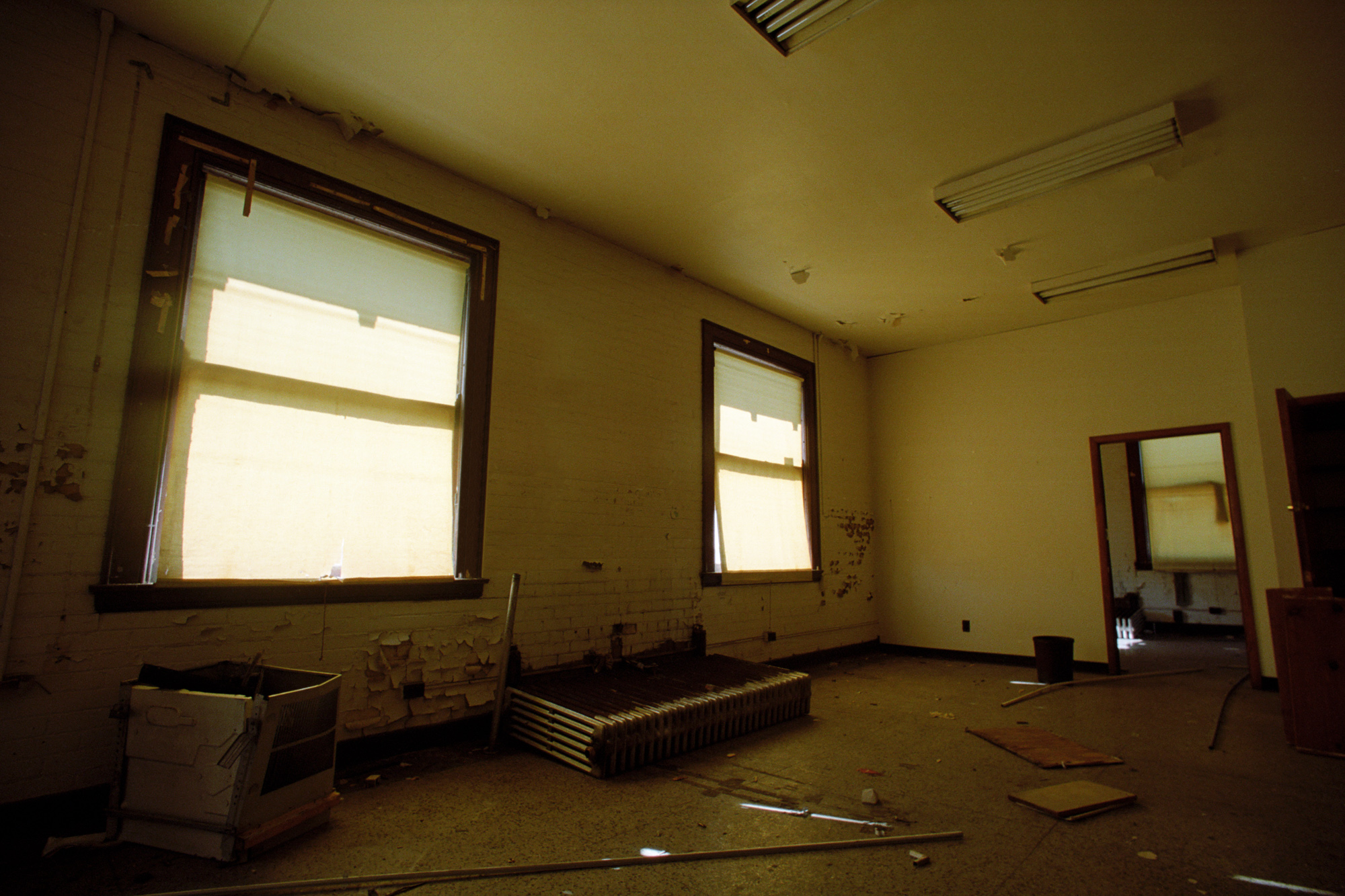 Interior of McGraw Station (6th precinct).