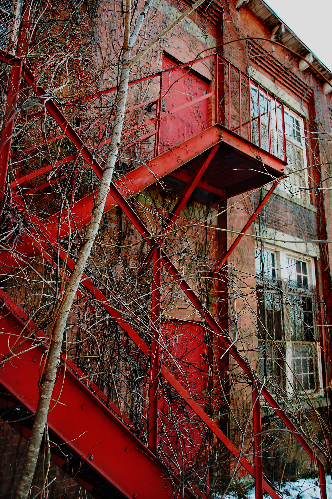 Northampton State Hospital carpenter shop.