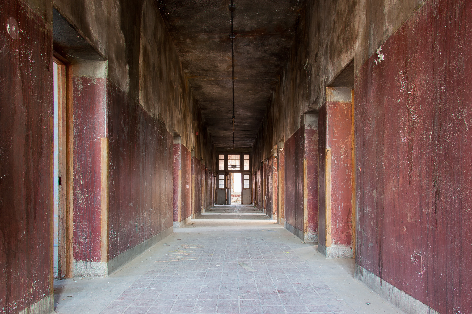 Red violent ward at Northampton State Hospital