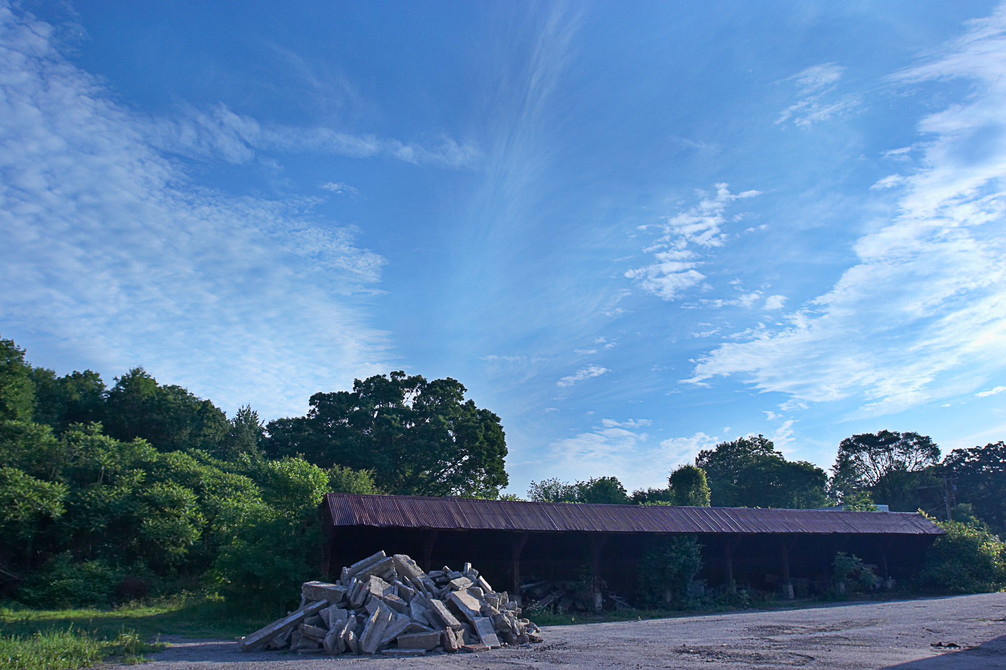 Carriage shed at Northampton State Hospital