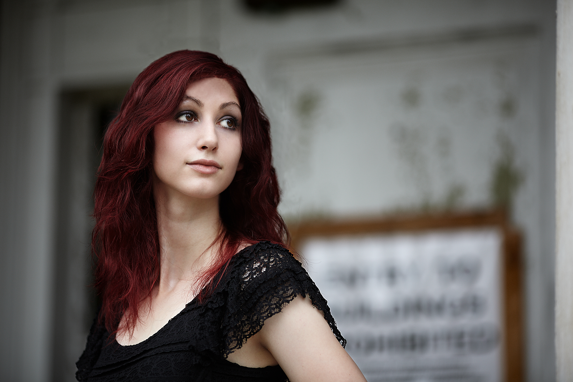 Model Geena at Medfield State Hospital