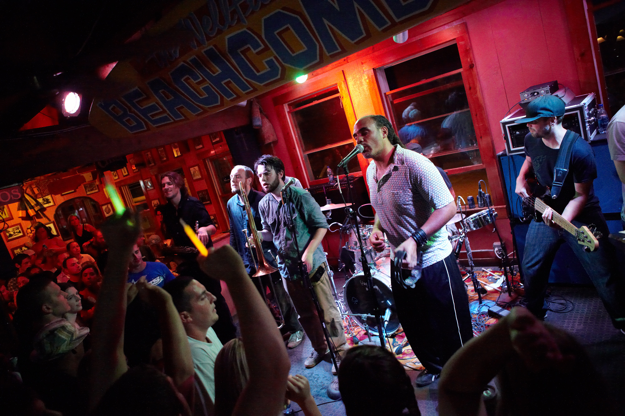 John Brown's Body performing at the Welfleet Beachcomber July 30, 2010.