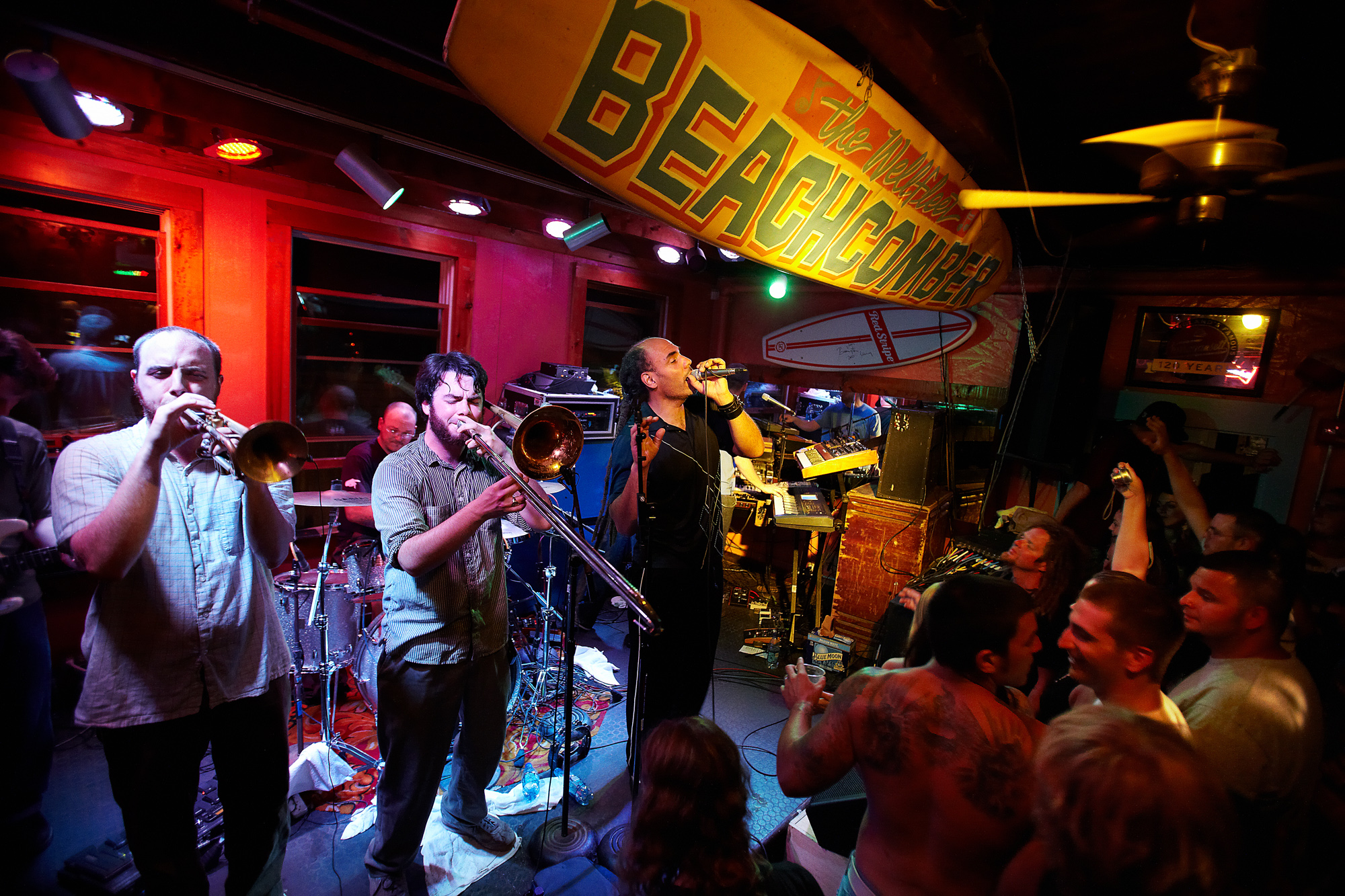 John Brown's Body performing at the Welfleet Beachcomber July 30, 2010.
