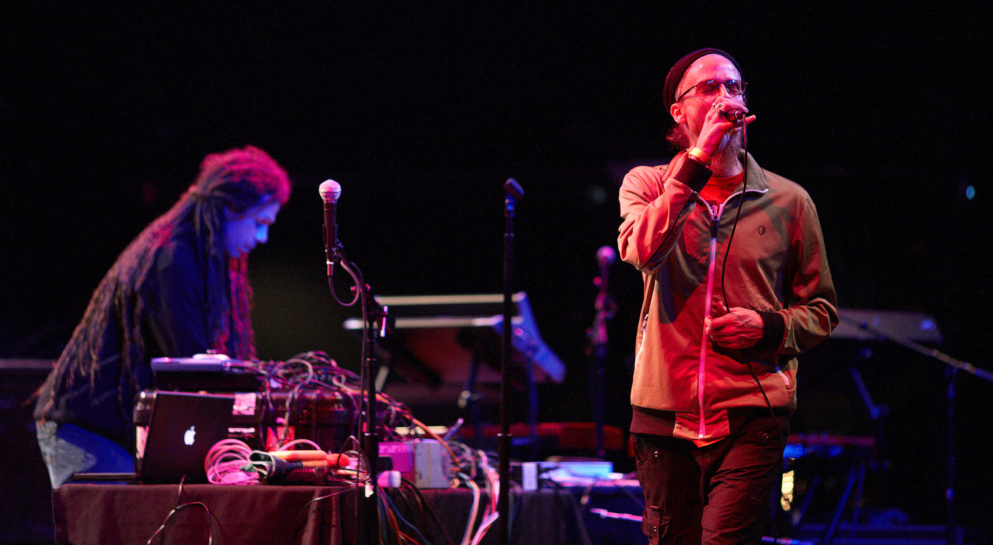 Zion Train performs at the House of Blues in Boston, MA January 21, 2011.