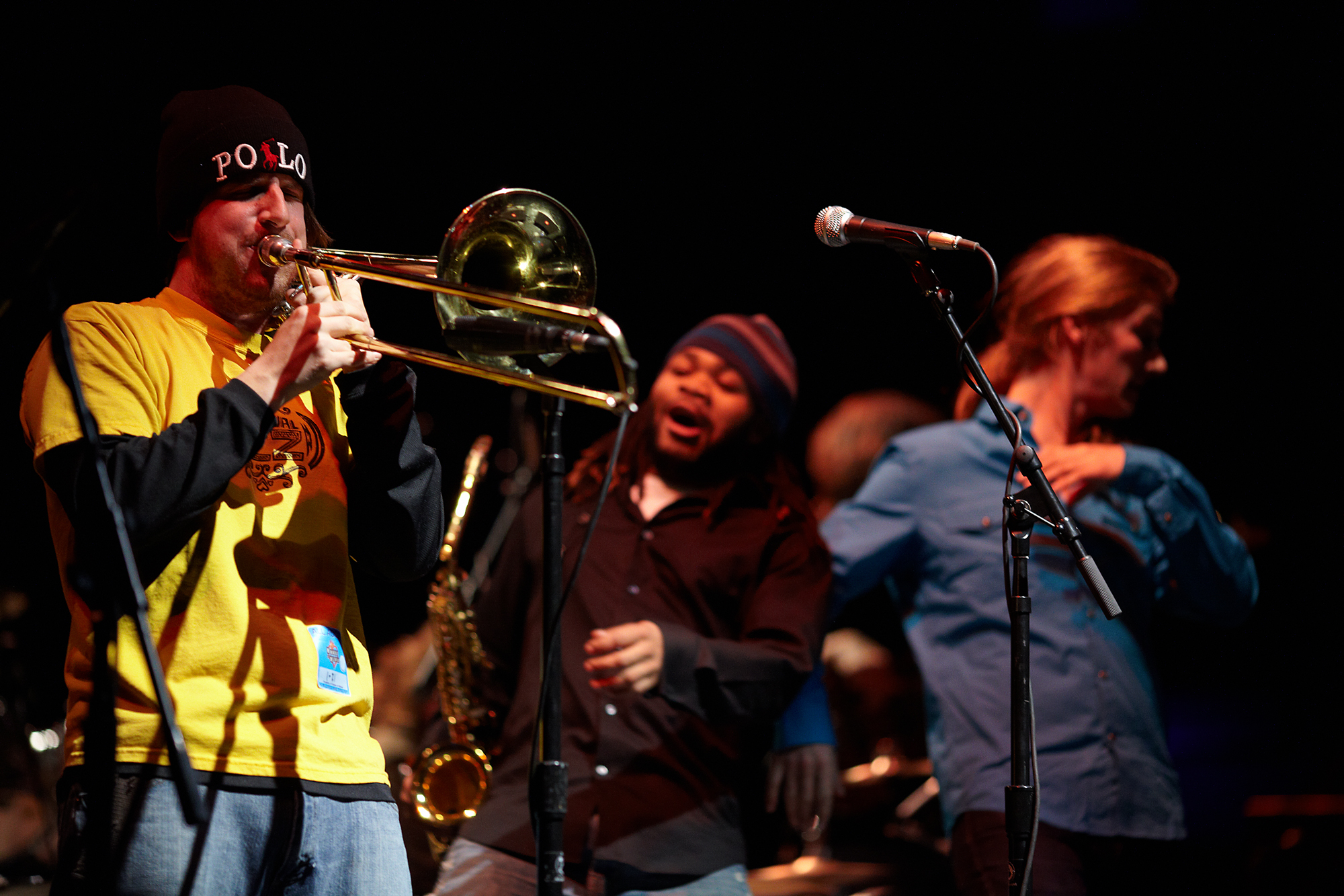 Spiritual Rez performs at the House of Blues in Boston, MA January 21, 2011