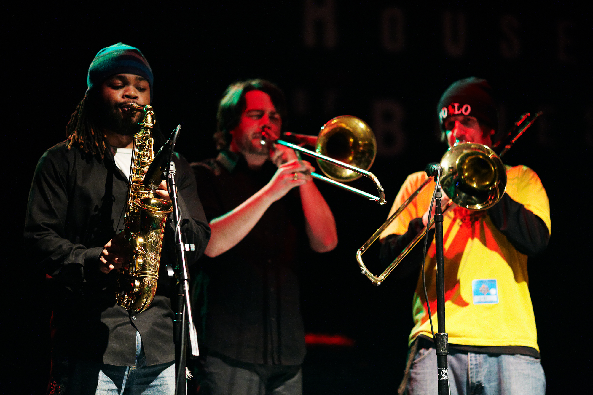 Spiritual Rez performs at the House of Blues in Boston, MA January 21, 2011
