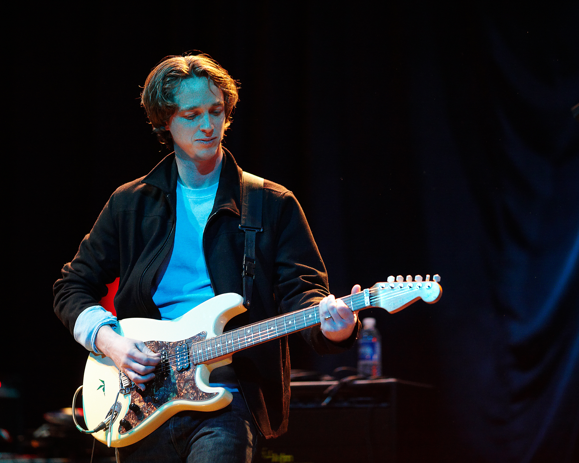 Guitarist for John Brown's Body performs at the House of Blues in Boston, MA January 21, 2011.