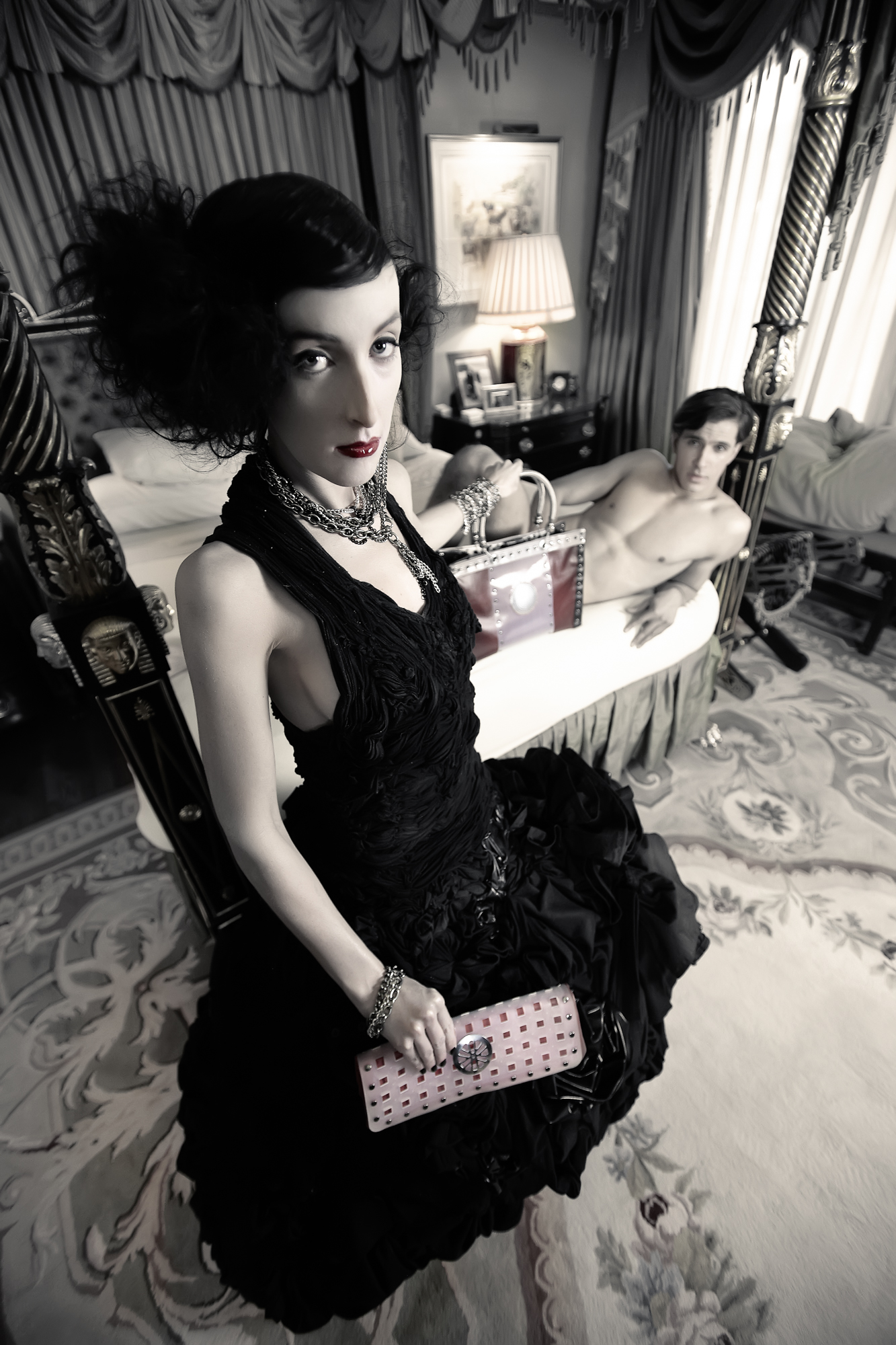 Models showing DH Studios designs and industrial accessories.
