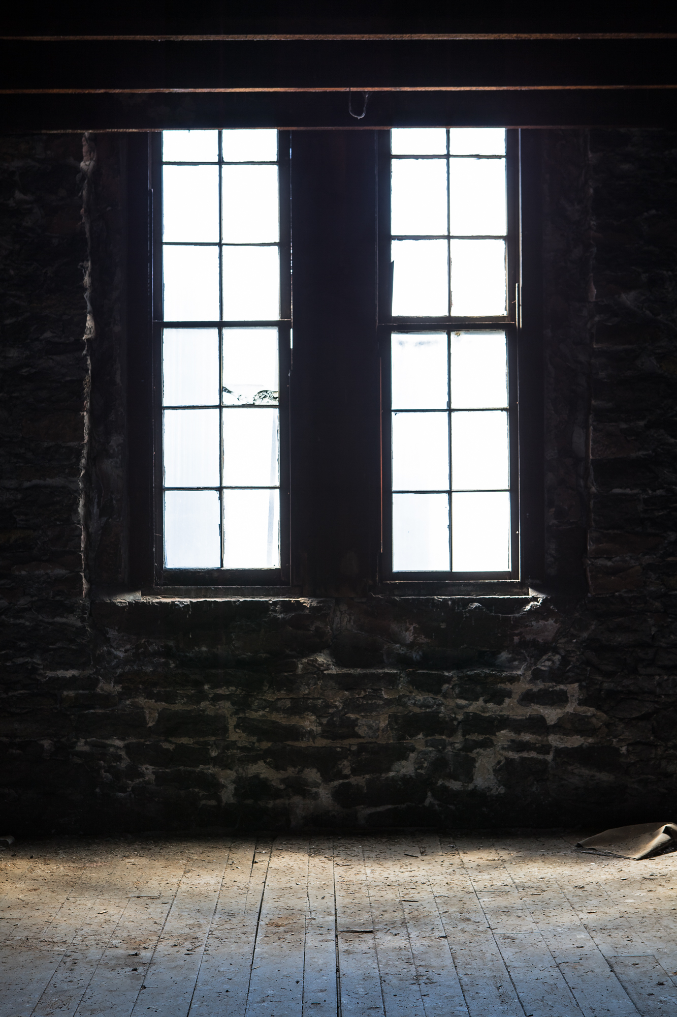 Attic of Buffalo State Hospital