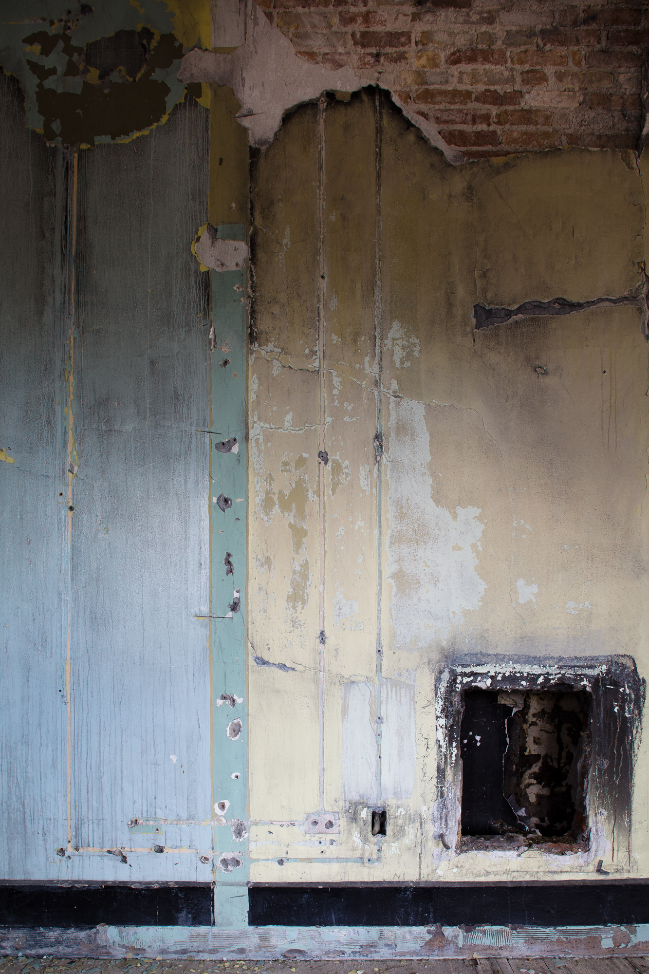 Wall at Buffalo State Hospital