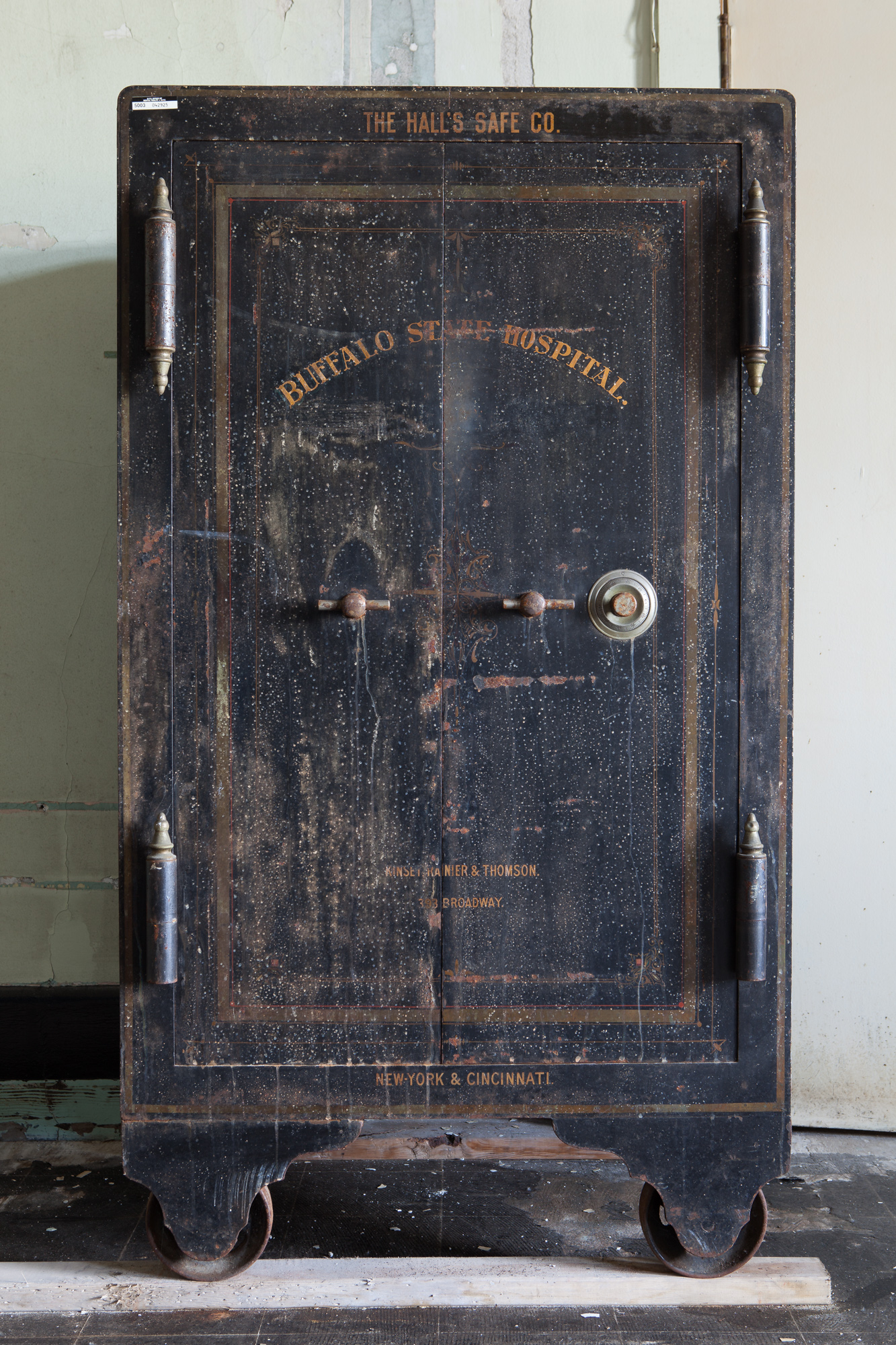 Safe at Buffalo State Hospital.