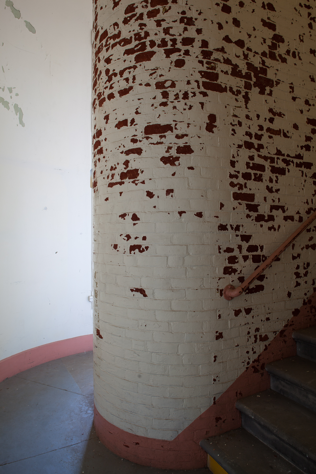 Stairway at Buffalo State Hospital.