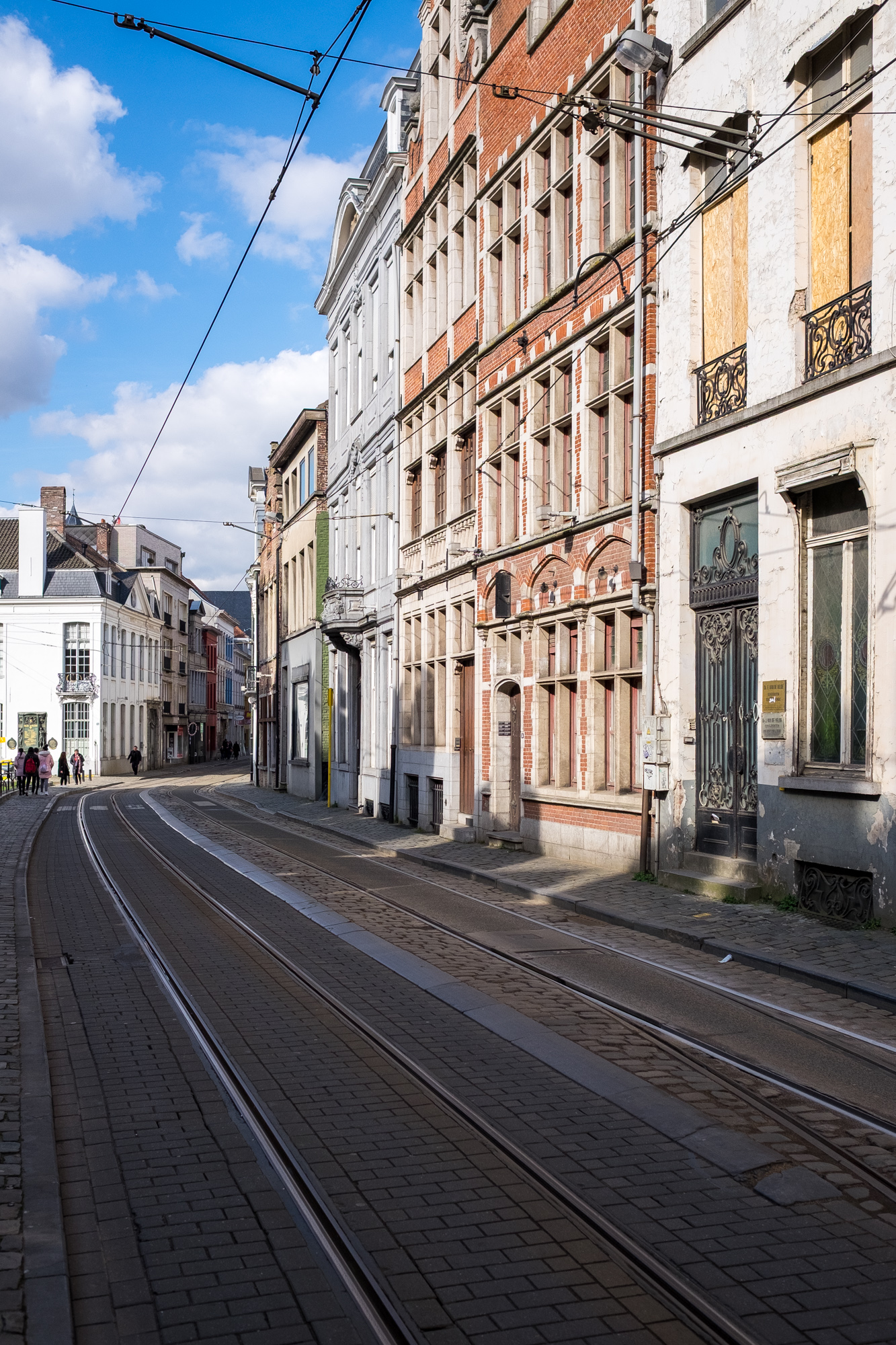 Street in Ghent, Belgium.