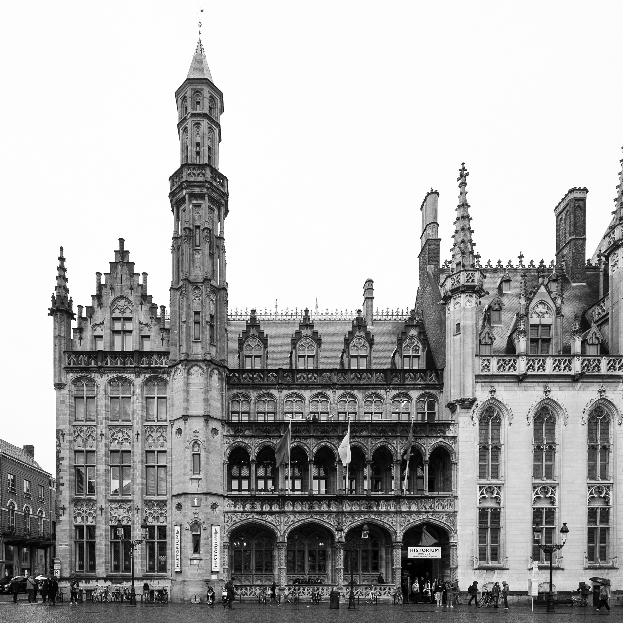 Market Square in Bruges, Belgium