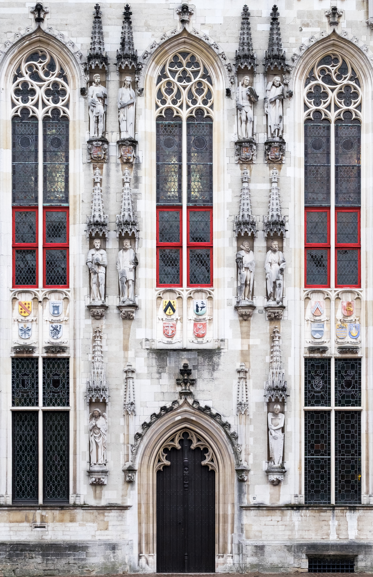 Architecture in Bruges, Belgium