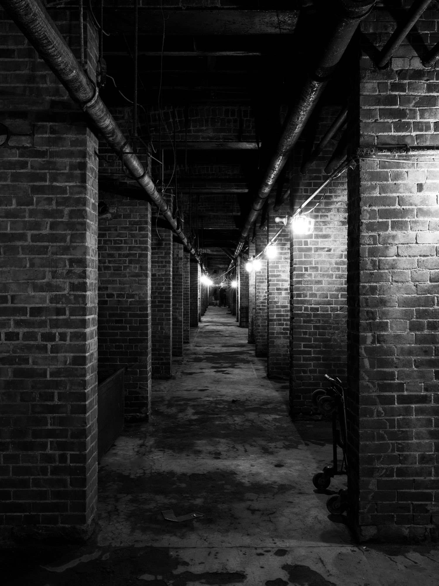 Basement at Buffalo State Hospital