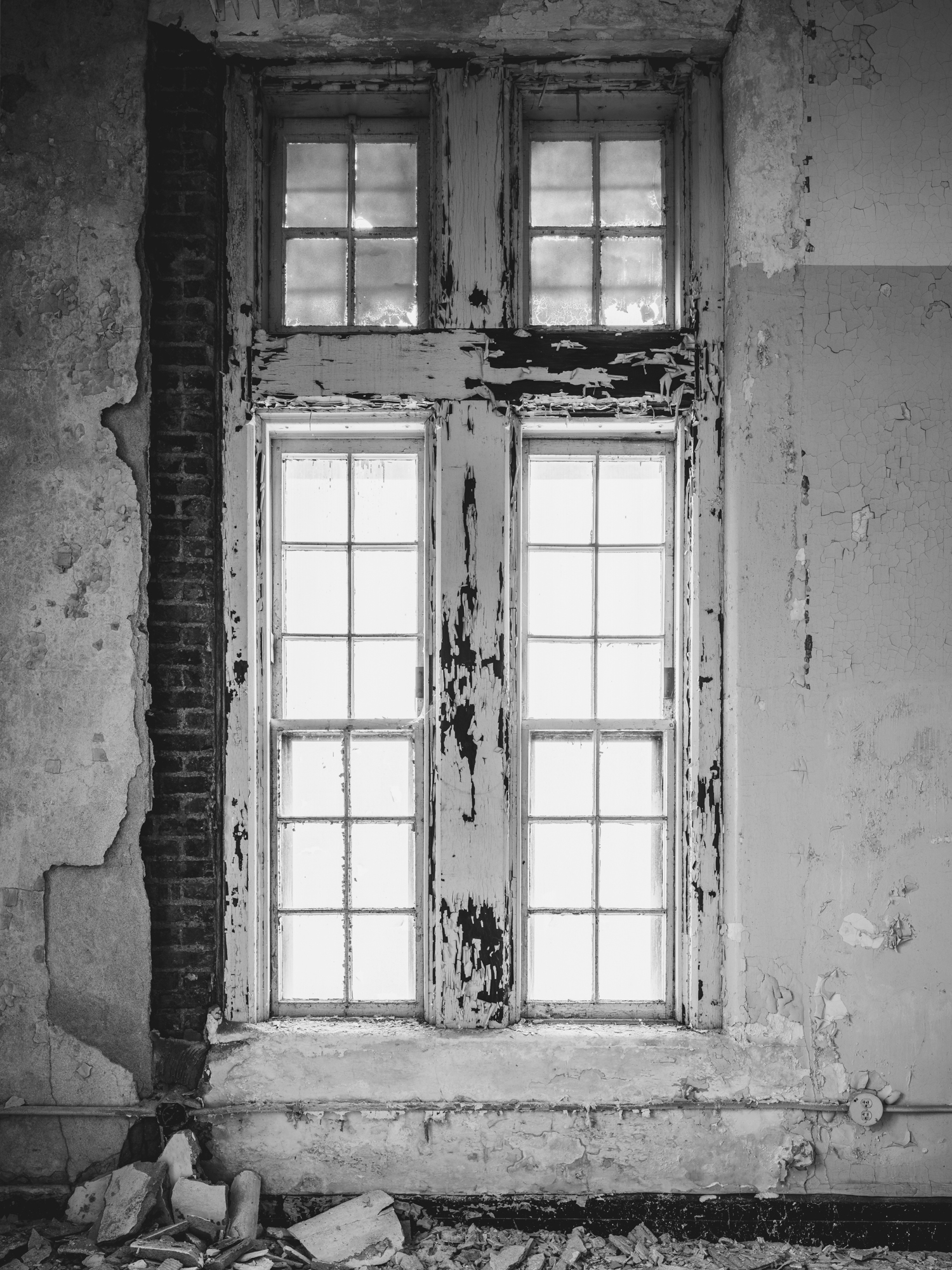 Windows at Buffalo State Hospital