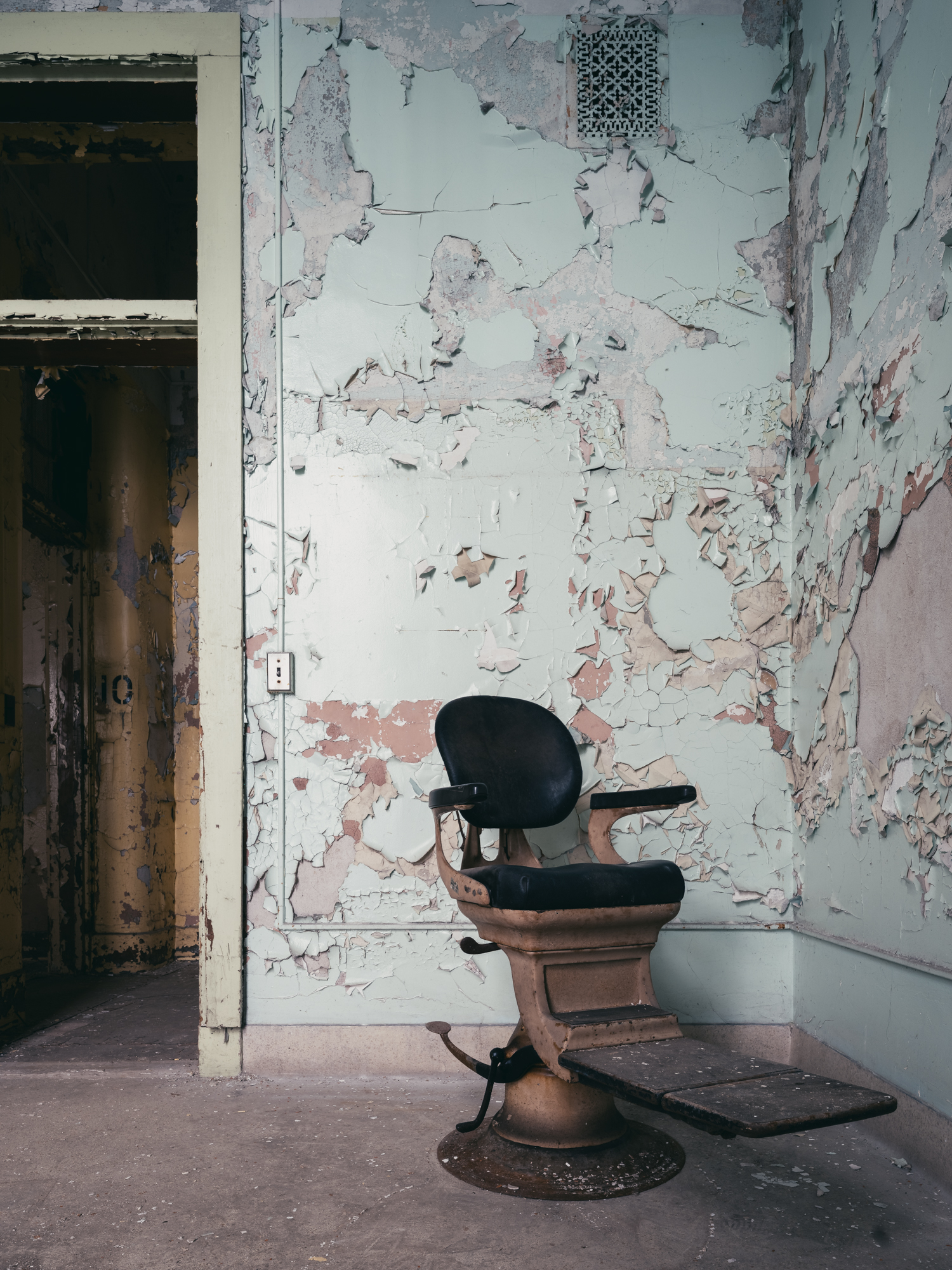 Chair at Buffalo State Hospital