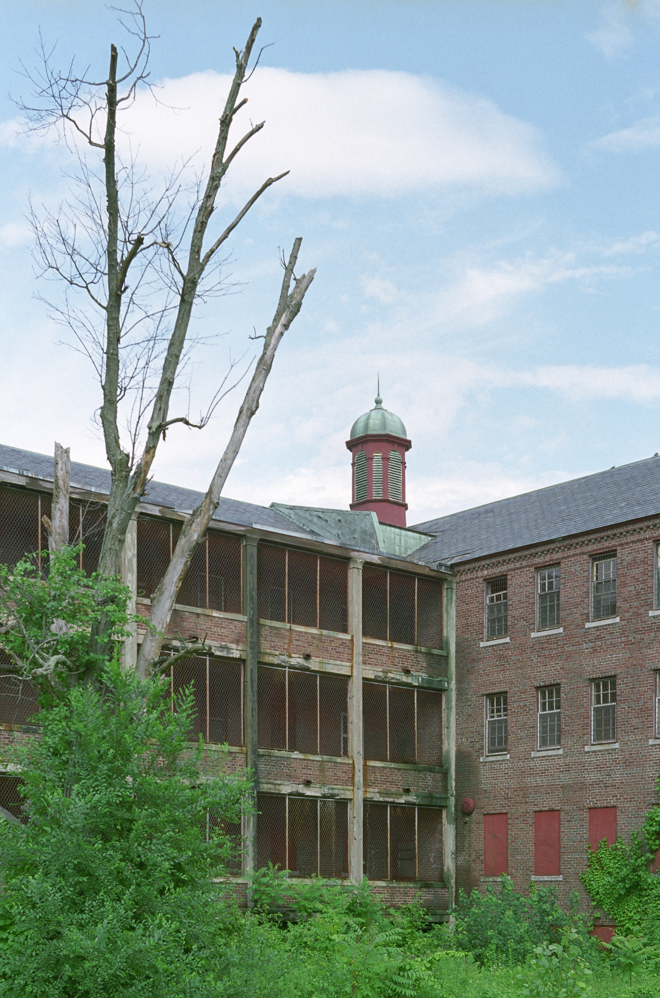 Northamton State Hospital Memorial Complex exterior.