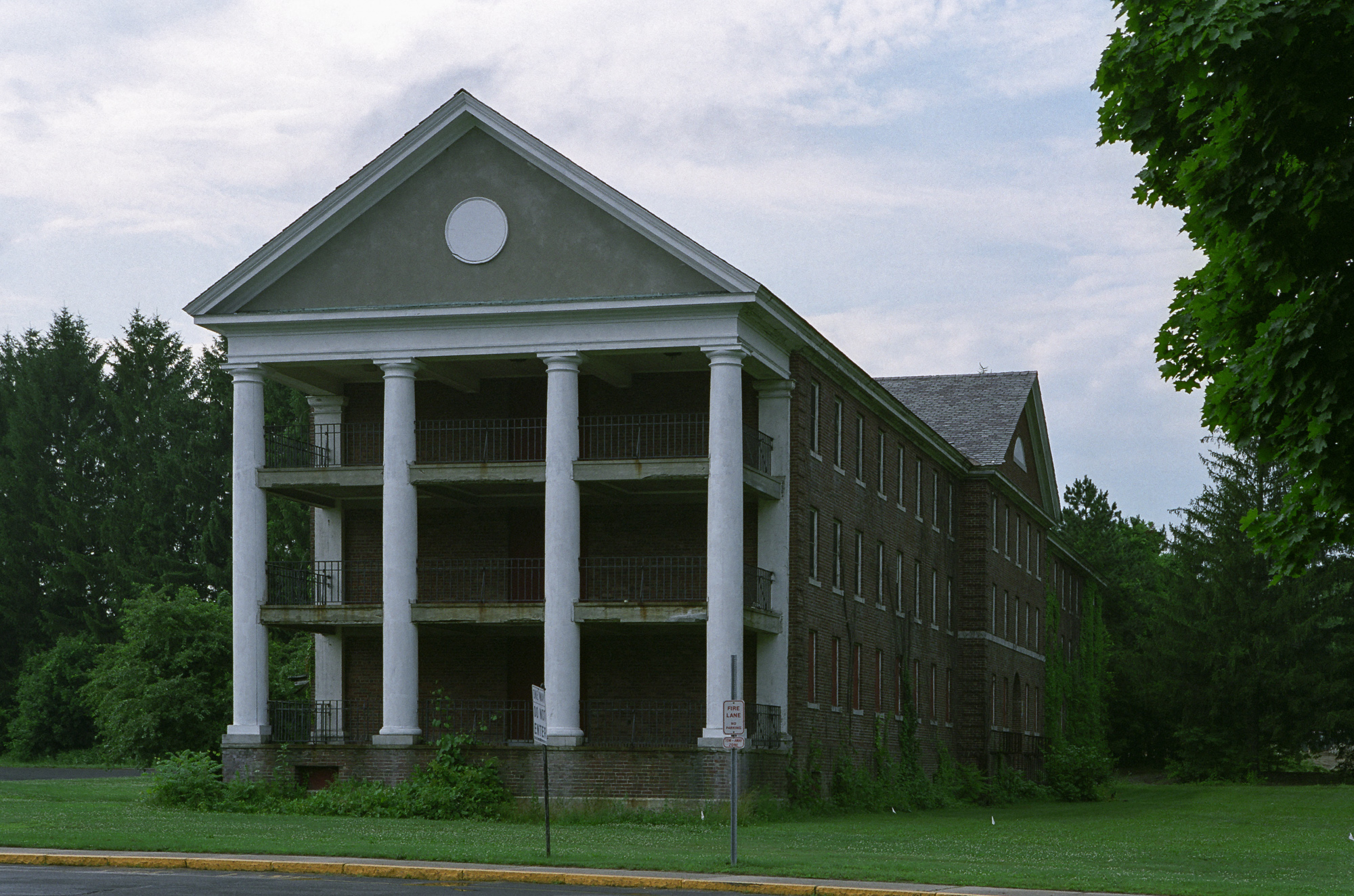 Male attendants residence exterior at Northampton State Hospital